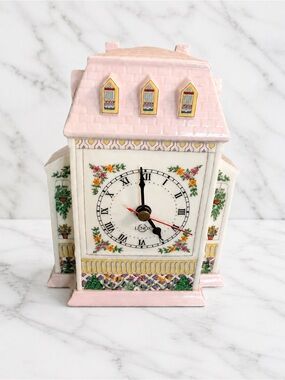Lenox Spice Village Clock 1994 | Excellent Working Condition and Original Box!